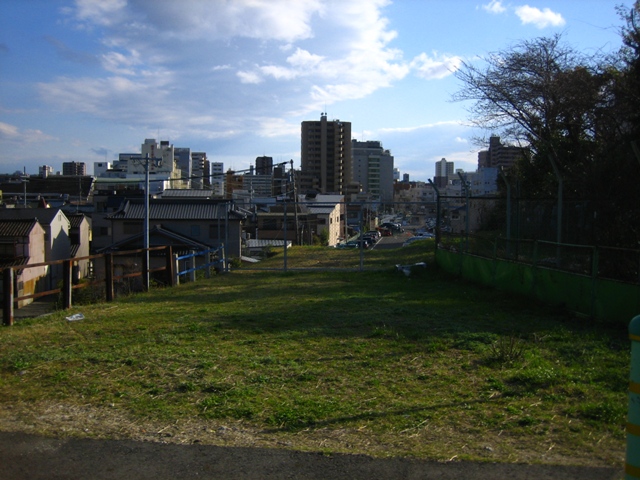上飯田方面の築堤